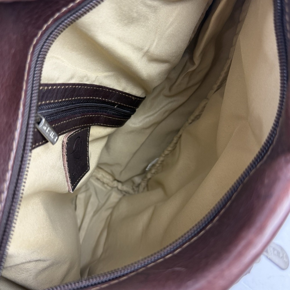 Piel Vintage Backpack Brown Leather Convertible Shoulder Bag Made In Colombia - Picture 9 of 15